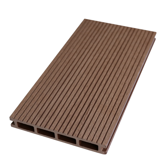 Wood plastic flooring